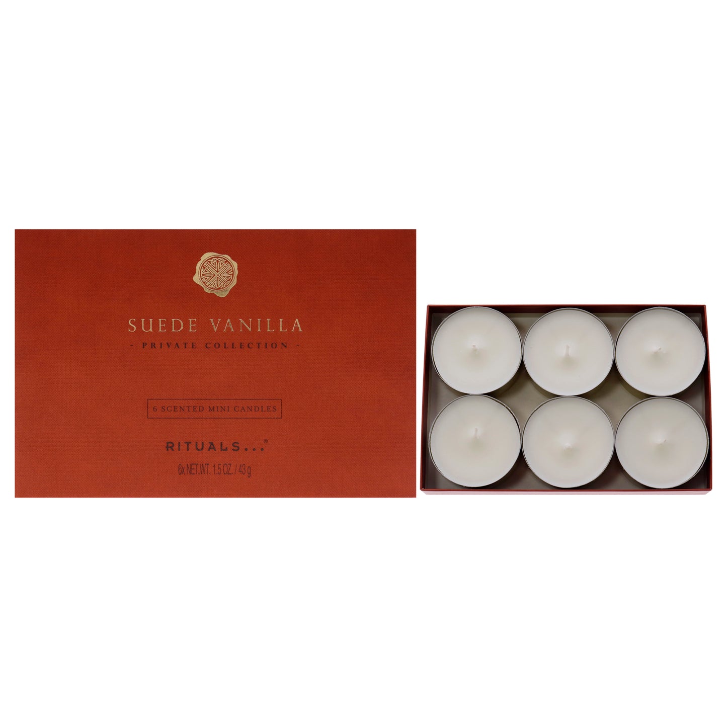 Suede Vanilla Mini Scented Candles