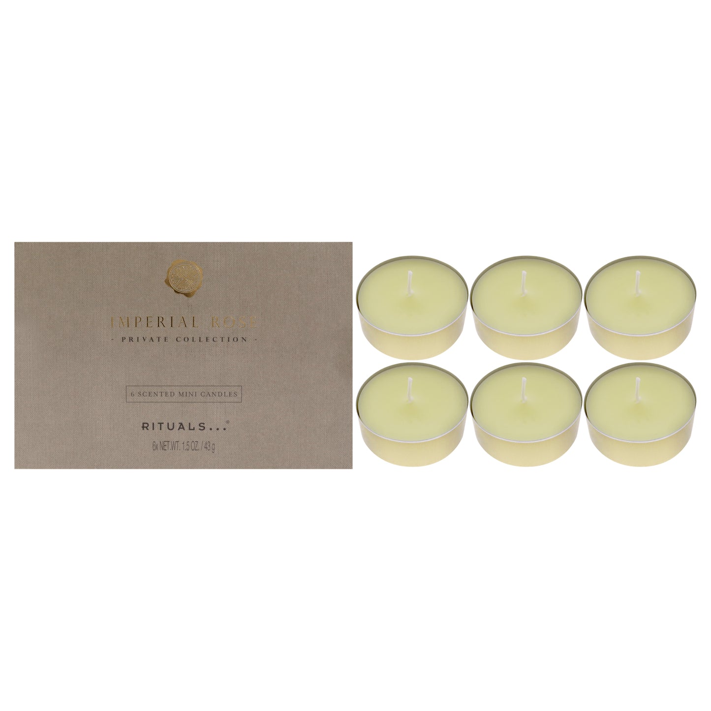 Imperial Rose Mini Scented Candles
