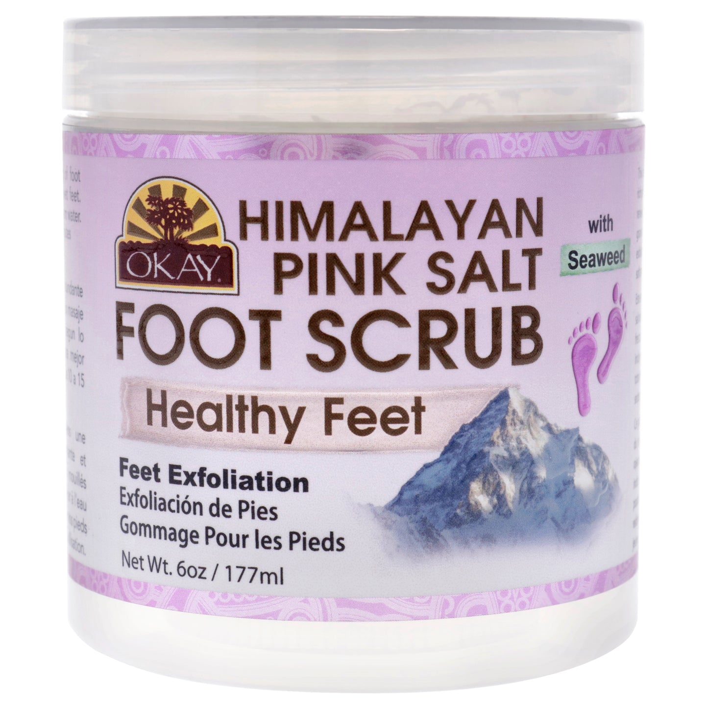 Foot Scrub Himalayan Pink Salt