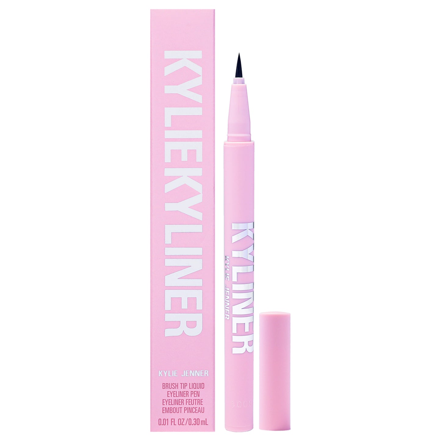 Kyliner Brush Tip Liquid Eyeliner Pen - 001 Black