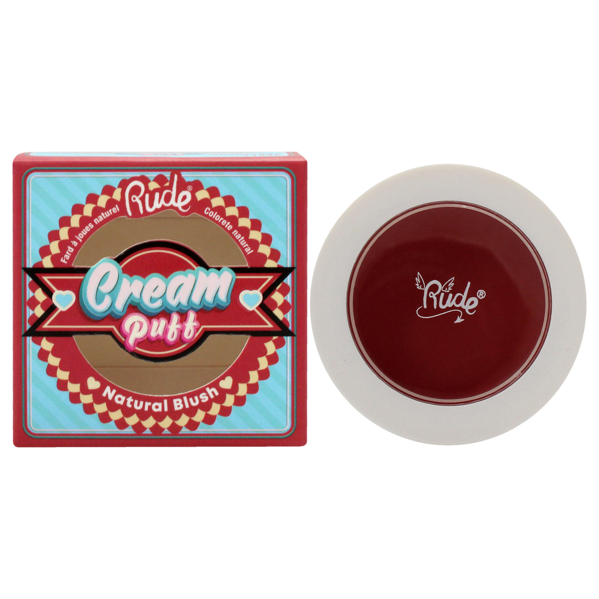 Rude Cosmetics Cream Puff Natural Blush