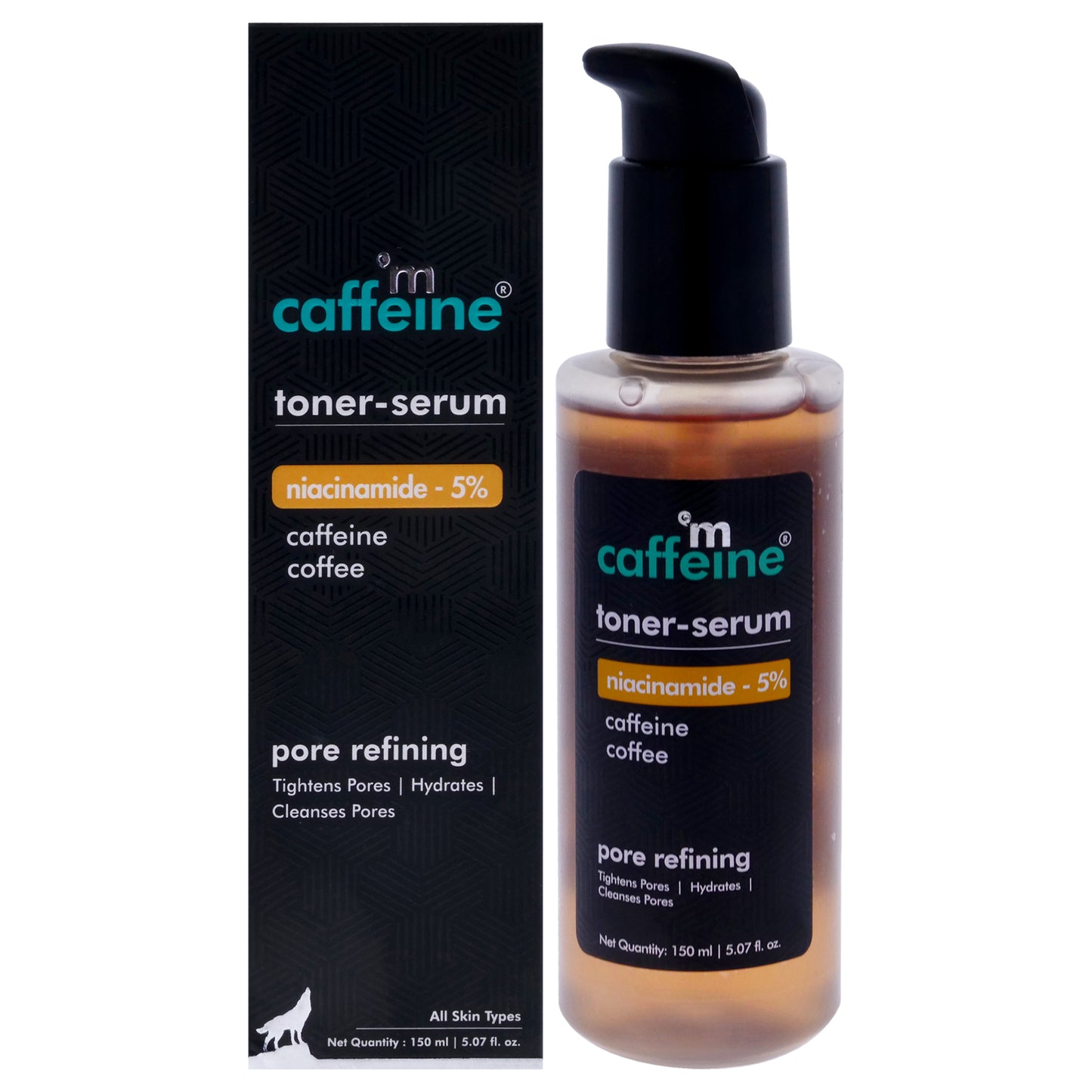 Toner-Serum Niacinamide 5 Percent Caffeine Coffee Pore Refining - All Skin Types