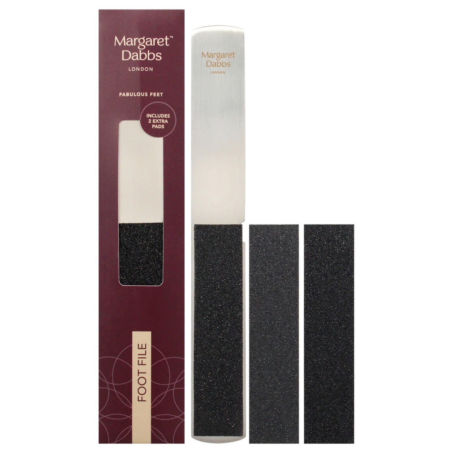 Professional Foot File Plus 2 Replacement Pads