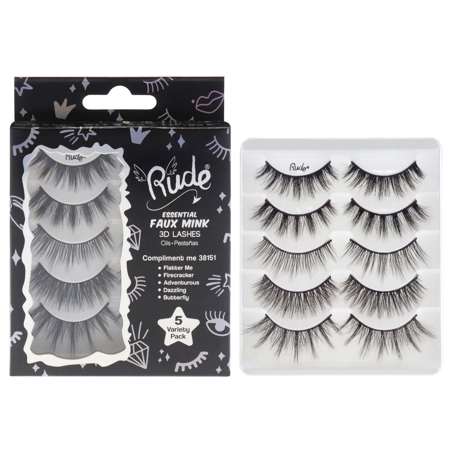 Essential Faux Mink 3D Lashes - Compliment Me