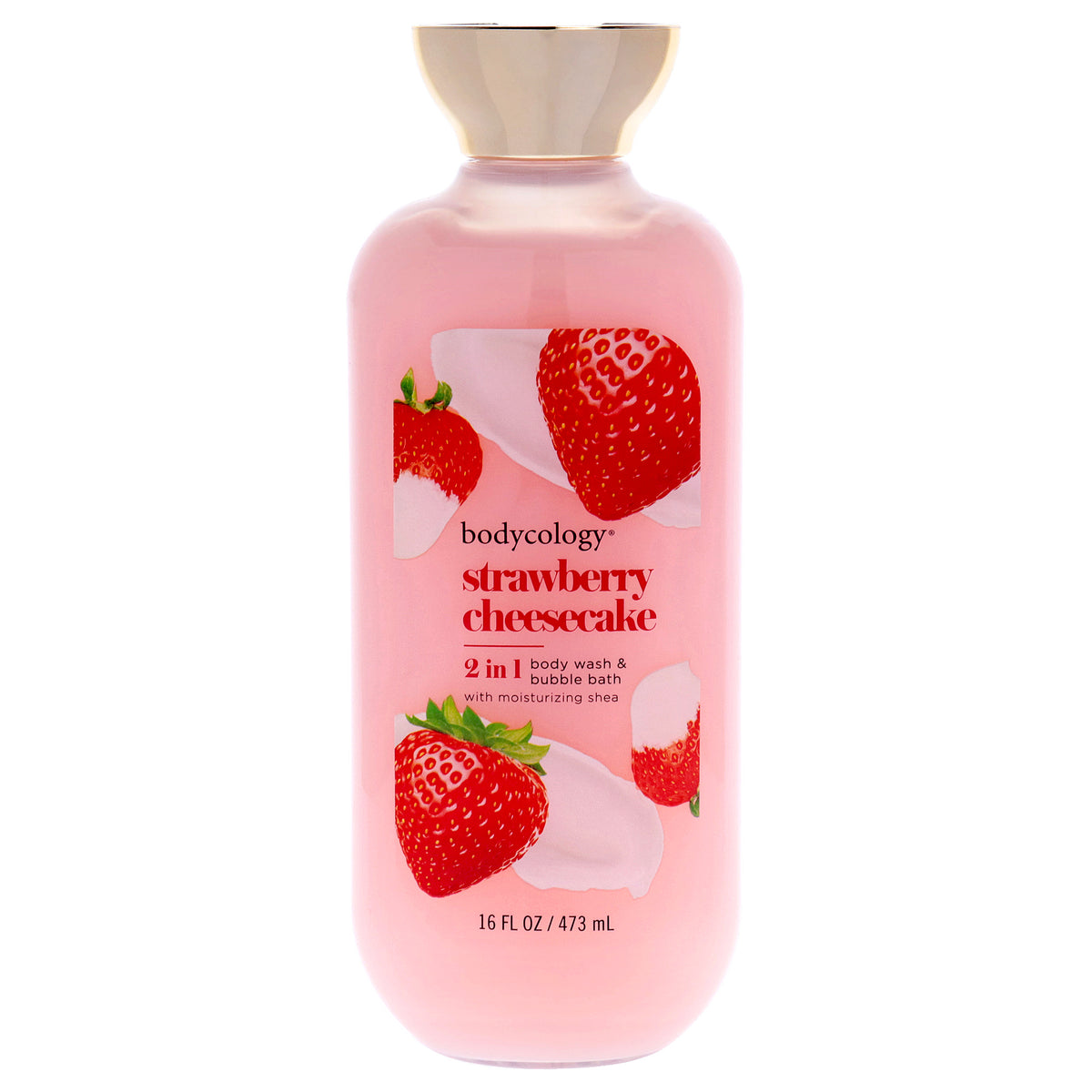 2 in 1 Body Wash and Bubble Bath - Strawberry Cheesecake
