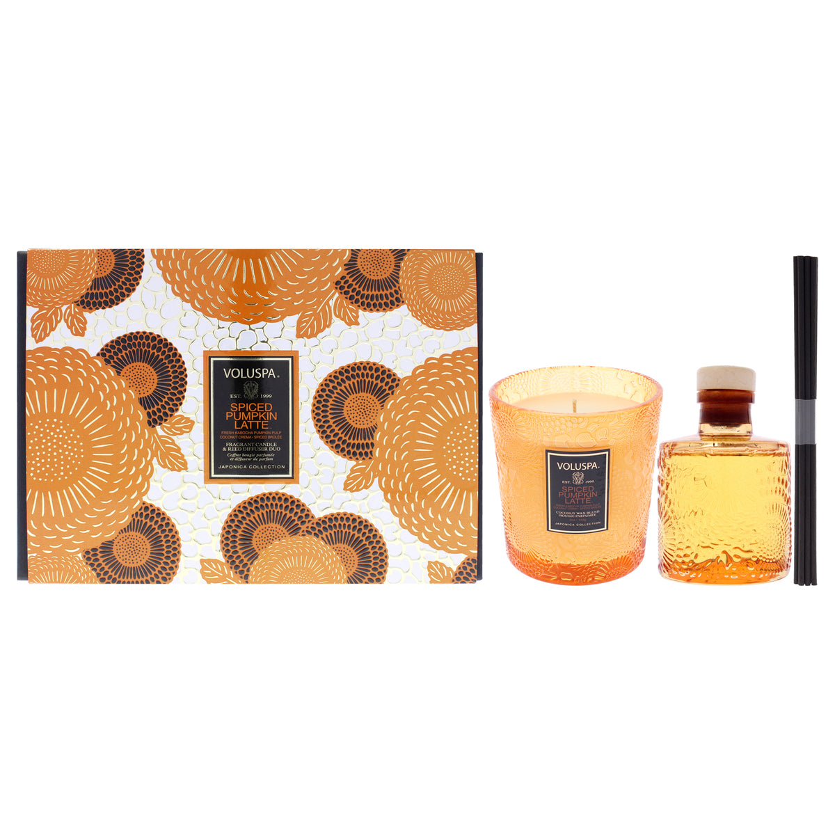 Japonica Collection Small - Spiced Pumpkin Latte Duo