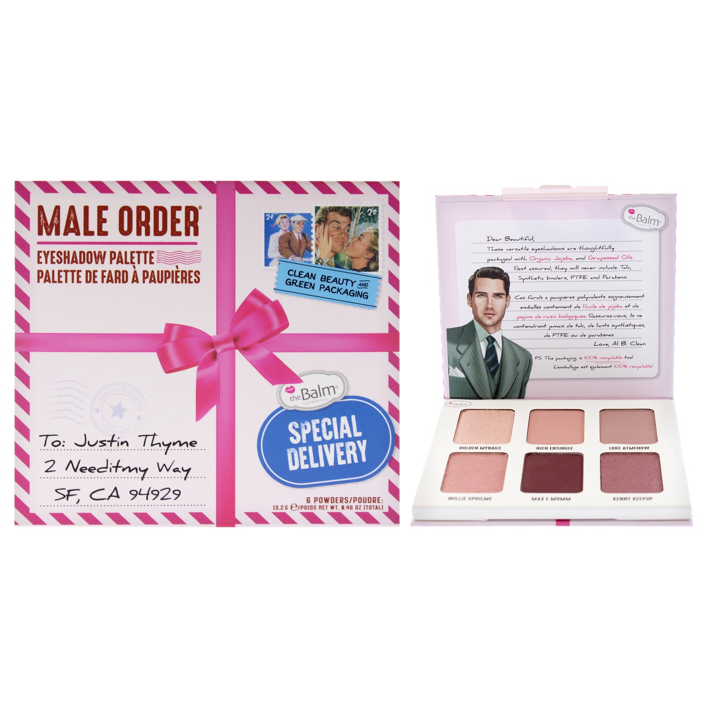 Male Order Eyeshadow Palette