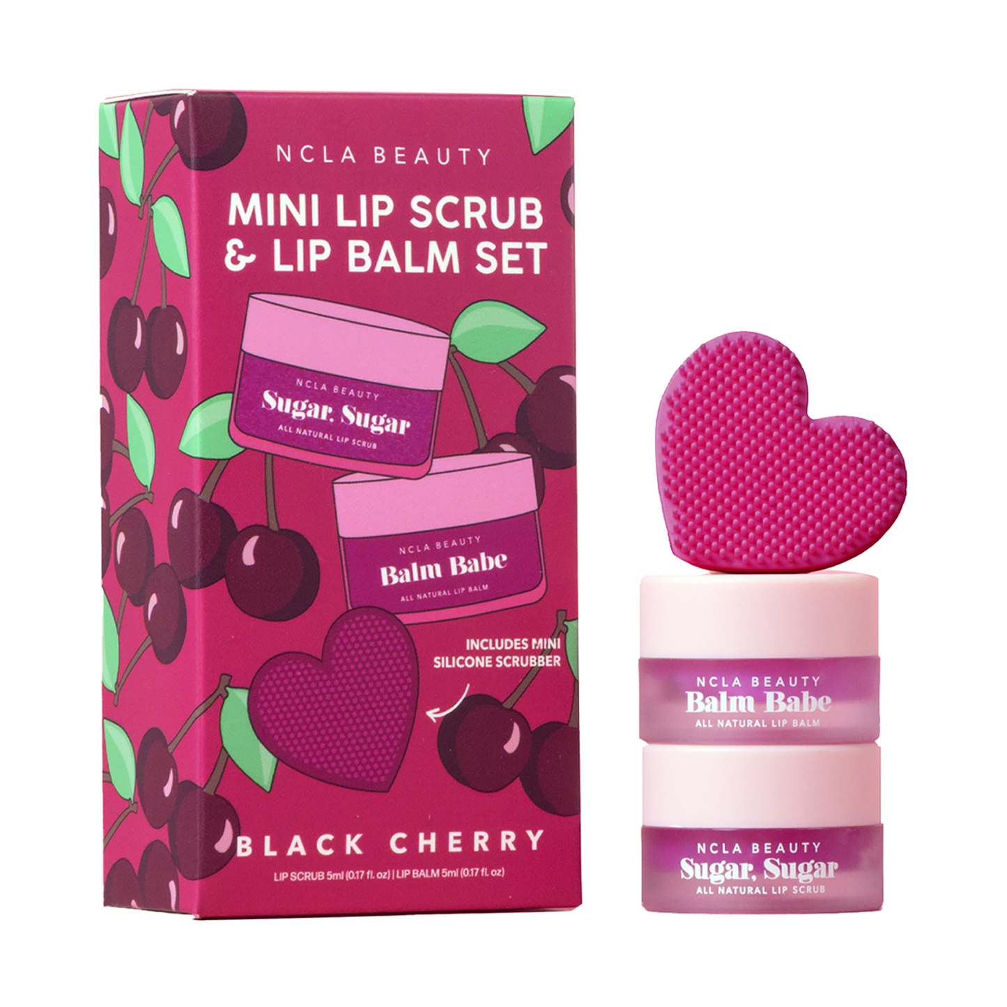 Mini Lip Scrub and Lip Balm Set