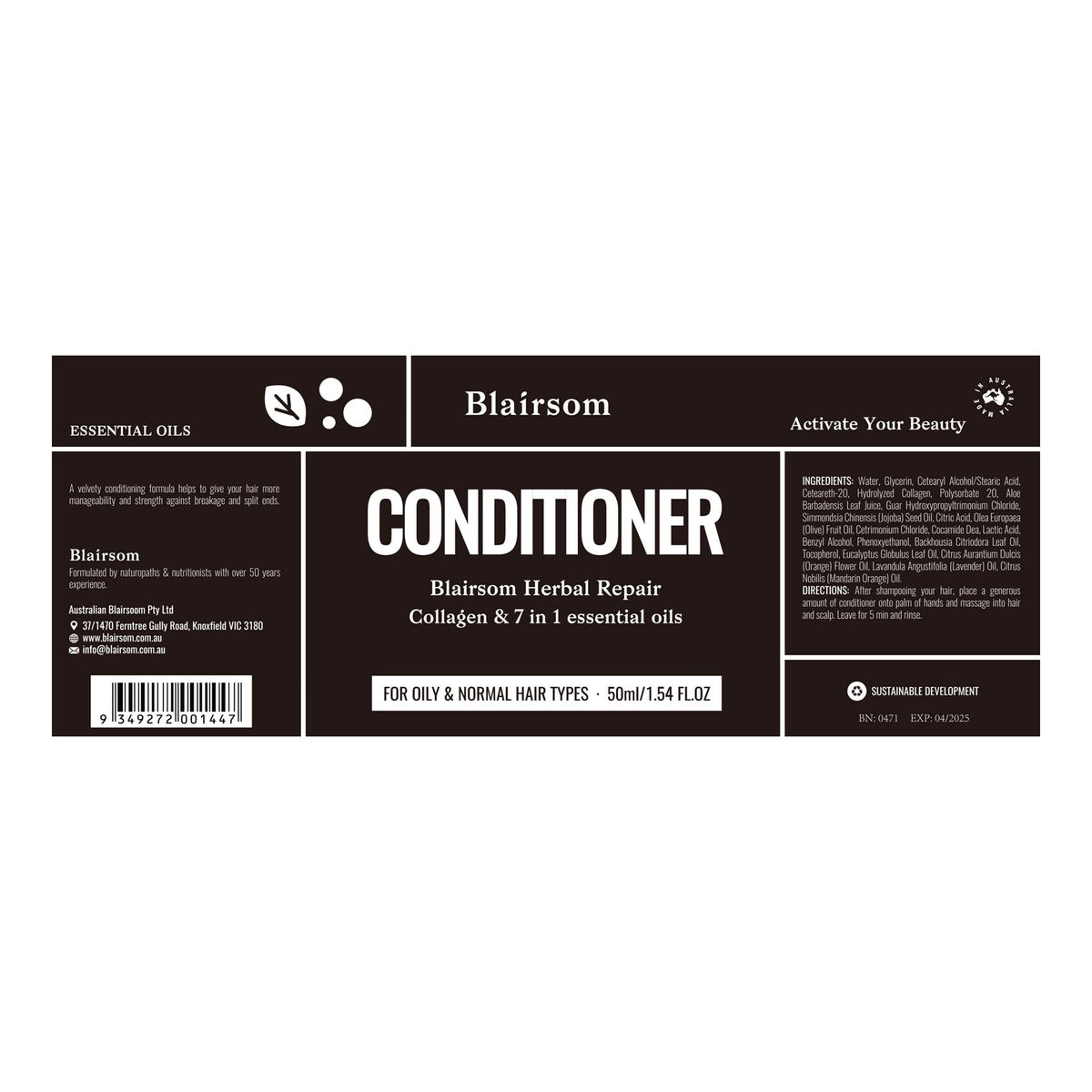 Herbal Repair Conditioner