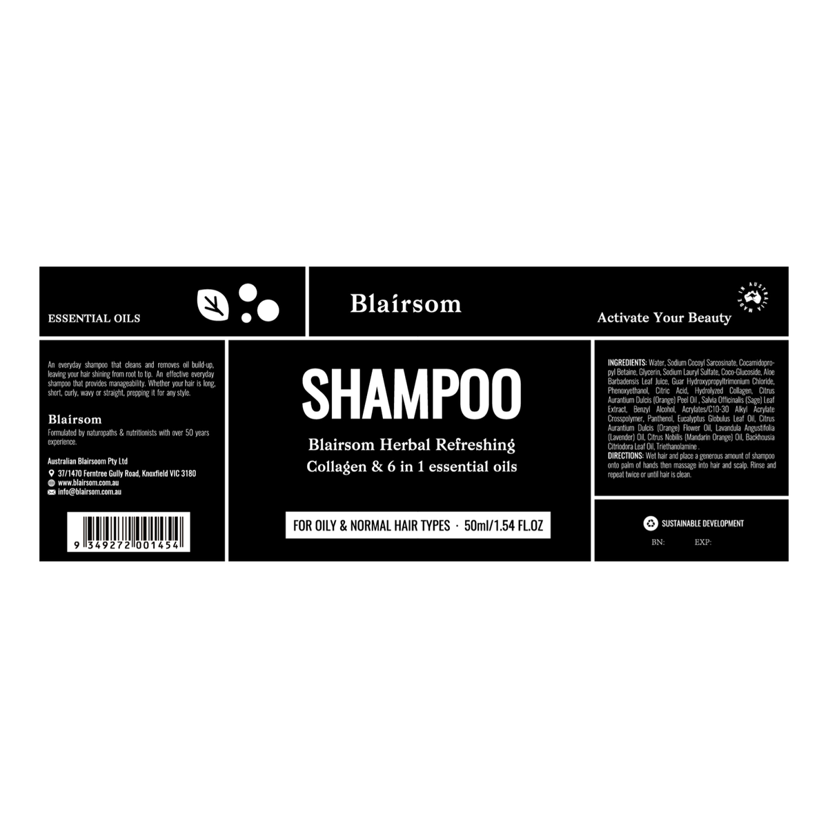 Herbal Refreshing Shampoo