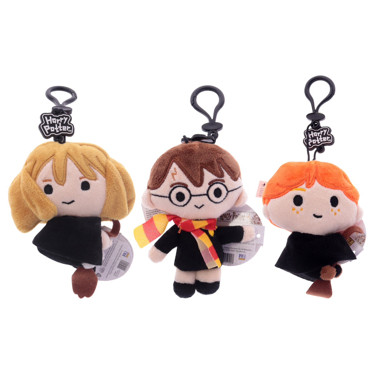 Harry Potter Plush Keychain - Set A