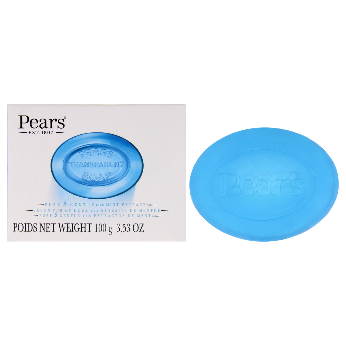 Pure and Gentle with Glycerin and Mint Extracts