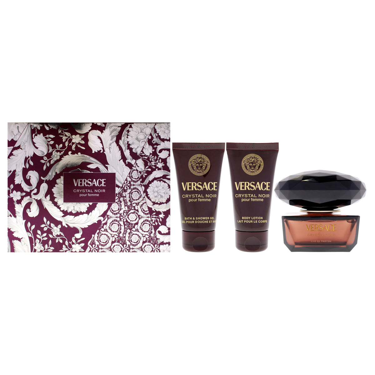 Versace Crystal Noir Gift Set