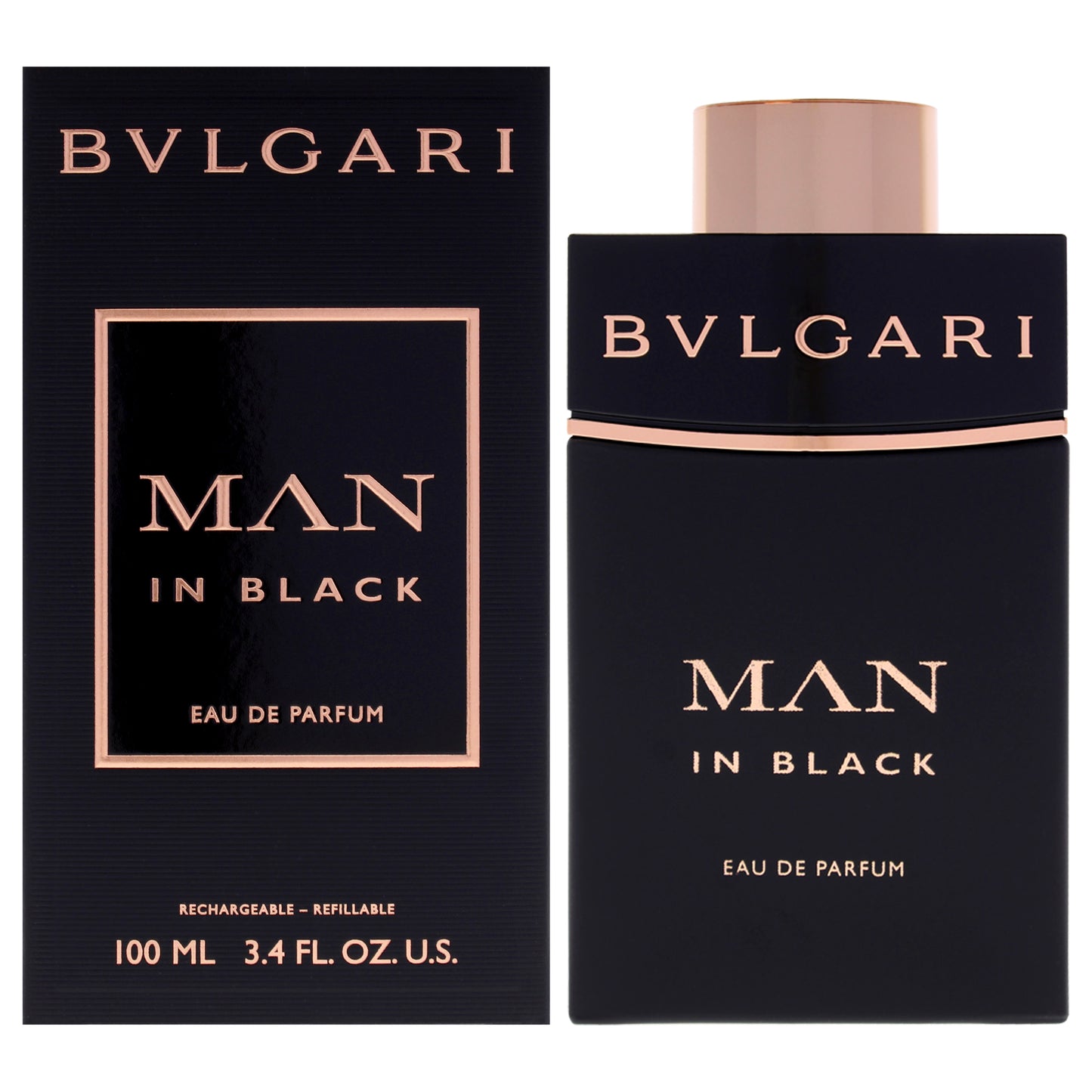 Bvlgari Man In Black EDP Spray (Refillable)