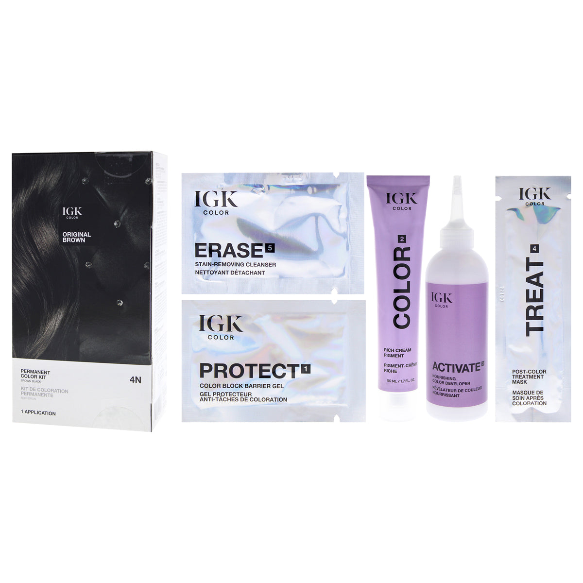 Permanent Color Kit Hair Color