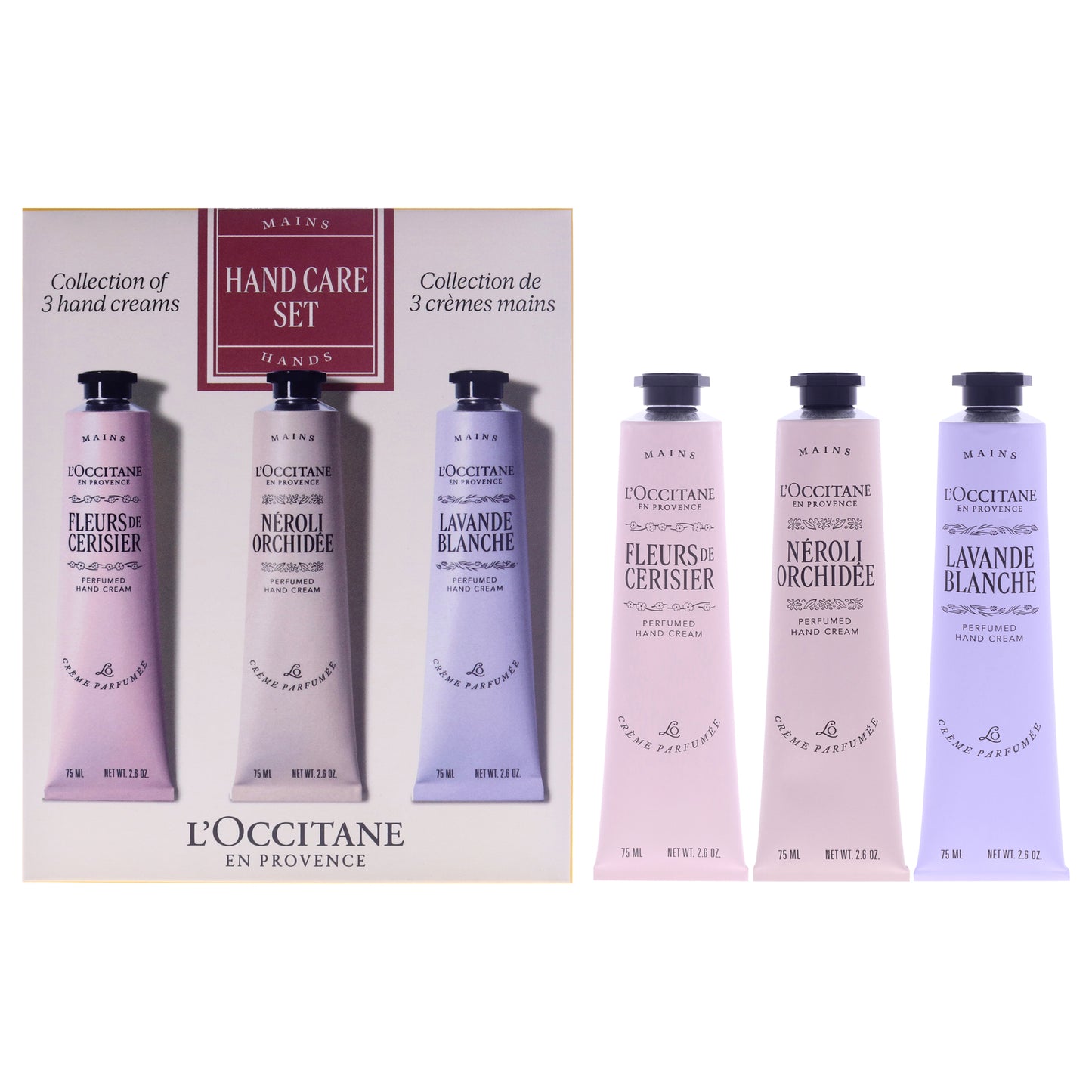 Floral Hand Cream Trio Gift Set