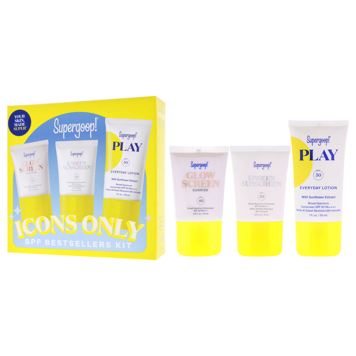 Icons Only SPF Bestsellers Kit