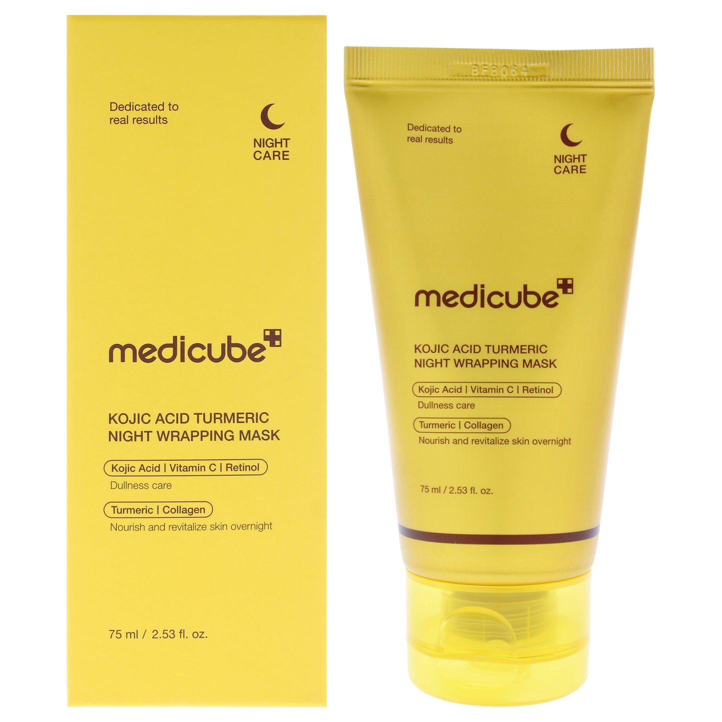 Kojic Acid Turmeric Night Wrapping Face Masks
