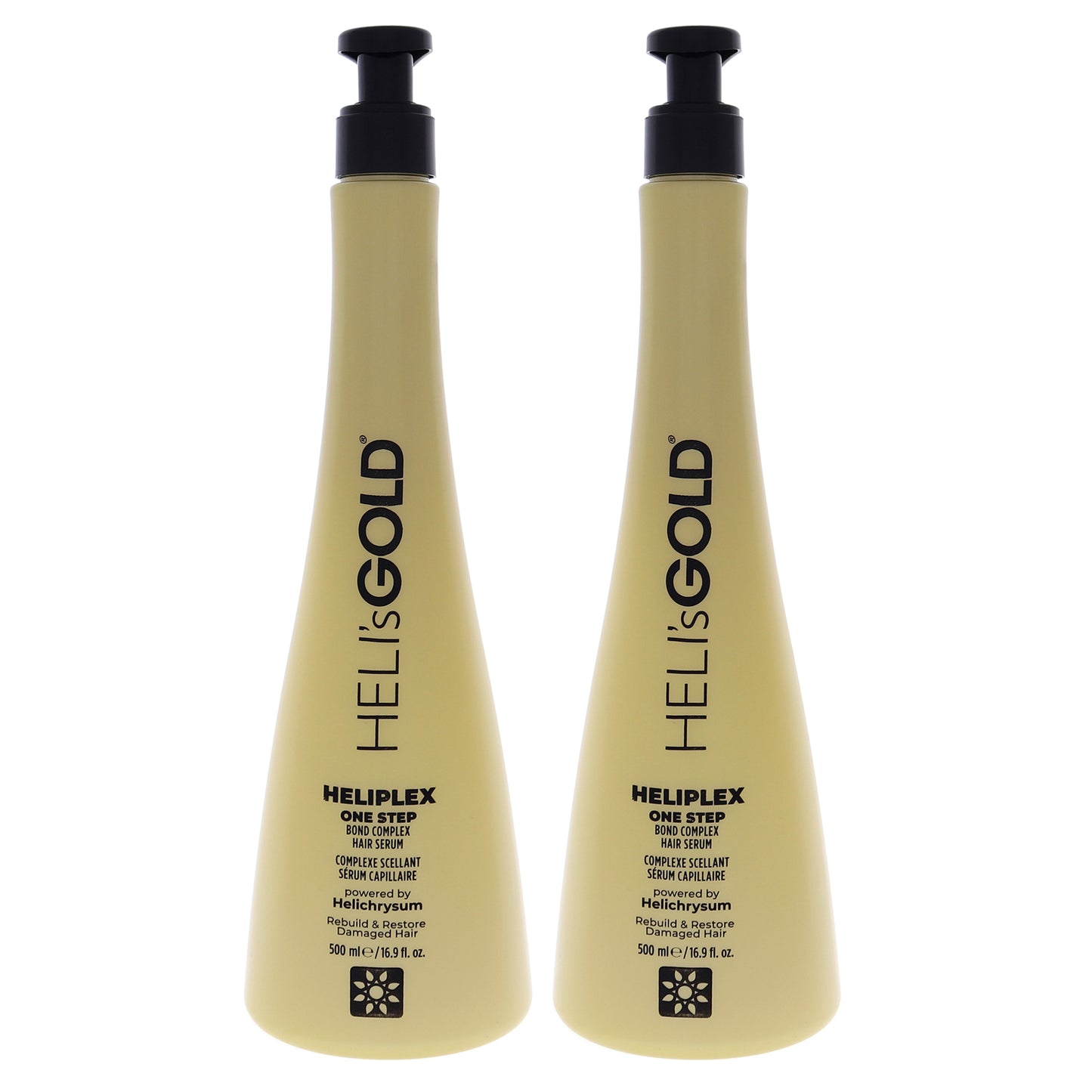 Helis Gold Heliplex One Step Hair Serum - Pack of 2