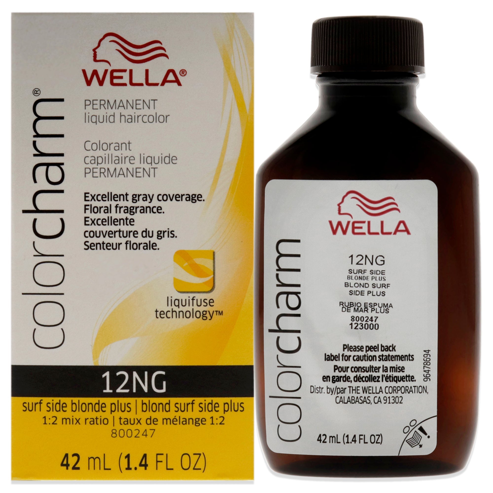 Wella Color Charm Liquid Hair color 9NG Sand Blonde, 1.4 oz