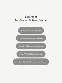 Anti-Motion Sickness Patches
