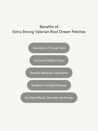 Dream Patches Extra Strong - Valerian Root