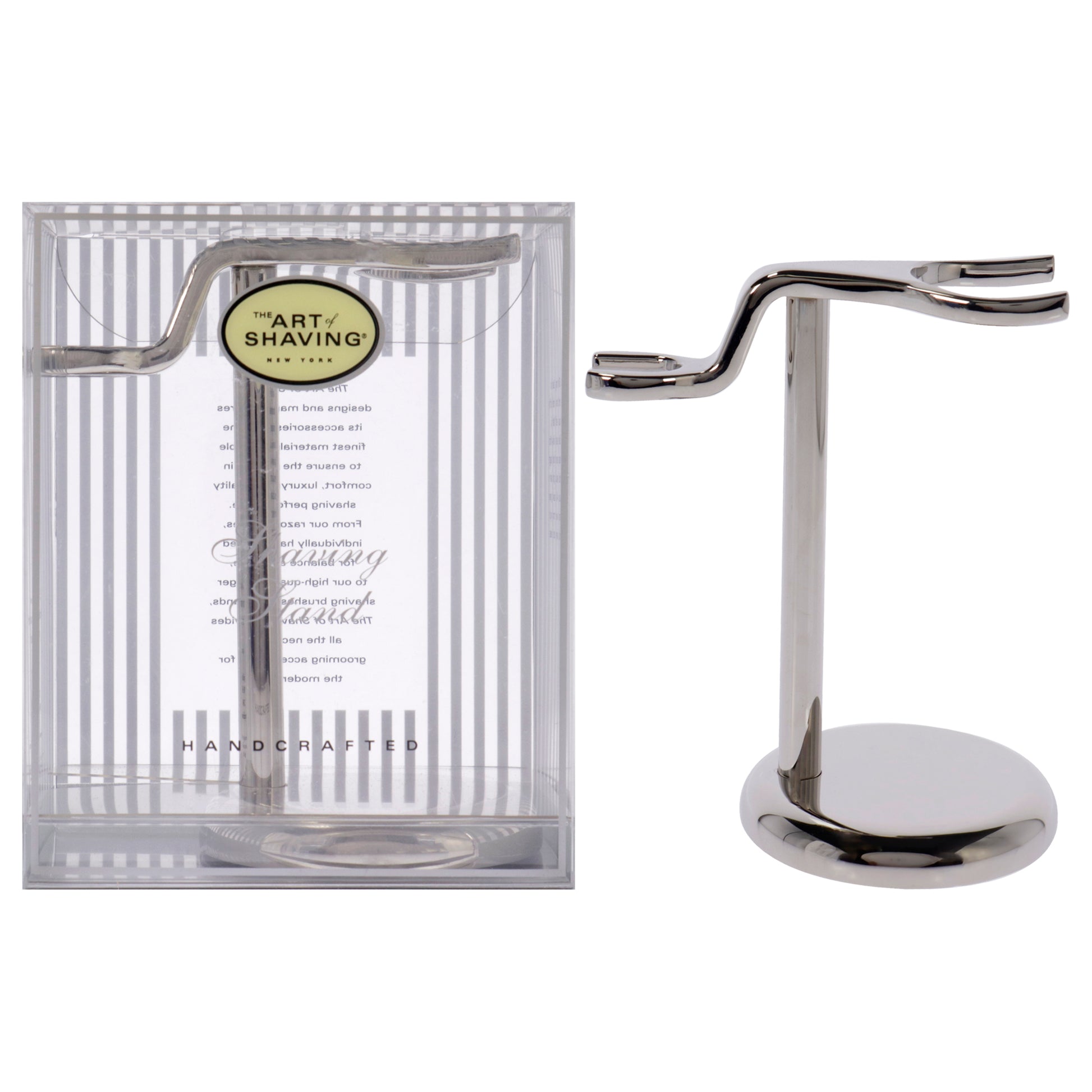 Contemporary Shaving Razor and Brush Stand