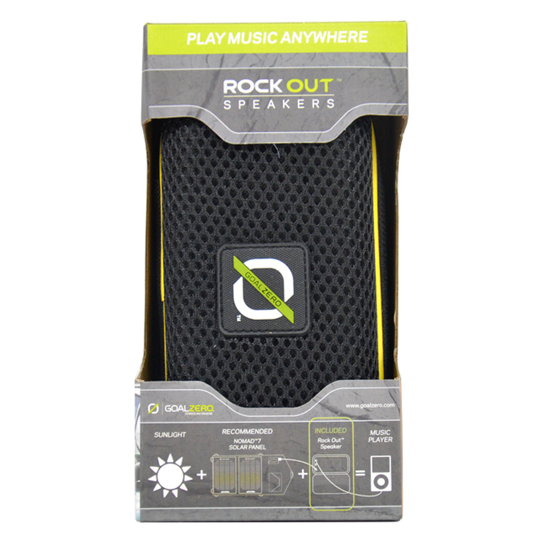 Rock Out Portable Speakers - Yellow