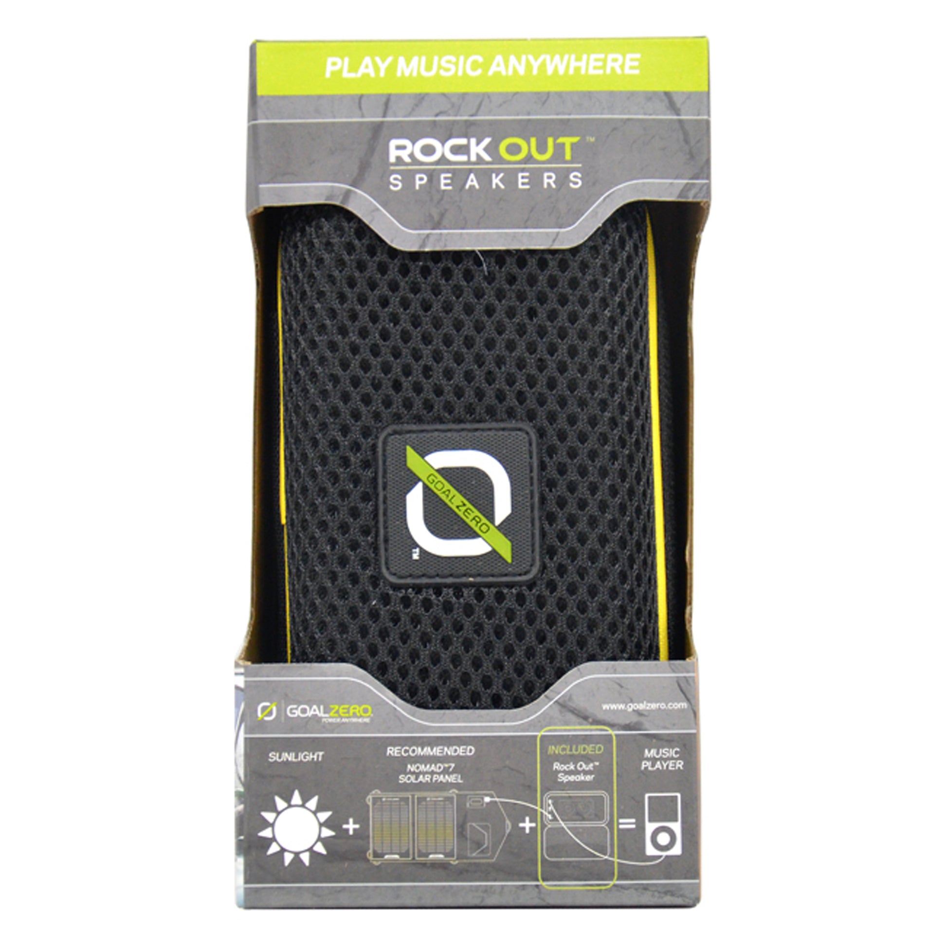 Rock Out Portable Speakers - Yellow