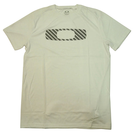 No Way Out O Tee Short Sleeve - White - Medium by Oakley for Men - 1 Pc T-Shirt
