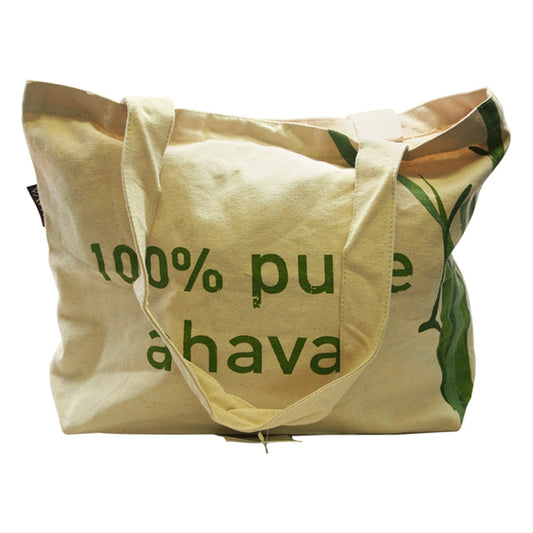 100% Pure Ahava Canvas Tote by Ahava for Women - 1 Pc Bag