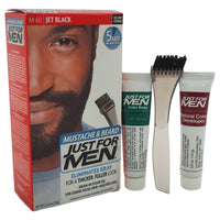 Brush-In Color Gel Mustache and Beard Jet Black - M-60