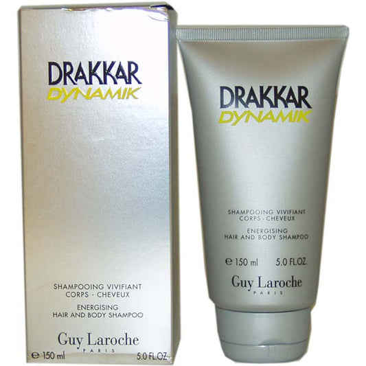 Drakkar Dynamik by Guy Laroche for Men - 5 oz Hair and Body Shampoo