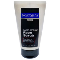 Men Razor Defense Face Scrub