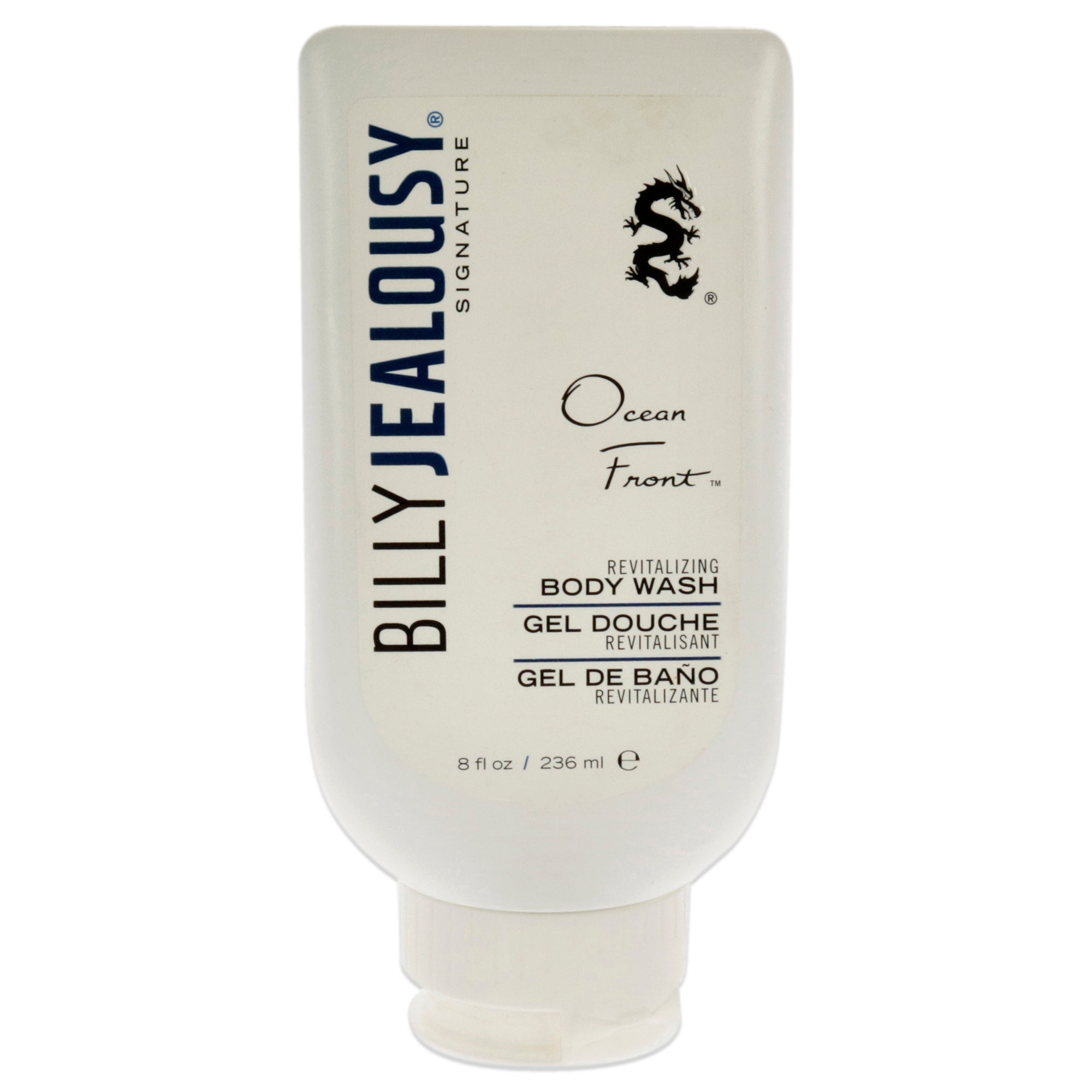 Ocean Front Revitalizing Body Wash by Billy Jealousy for Men 8 oz Body Wash