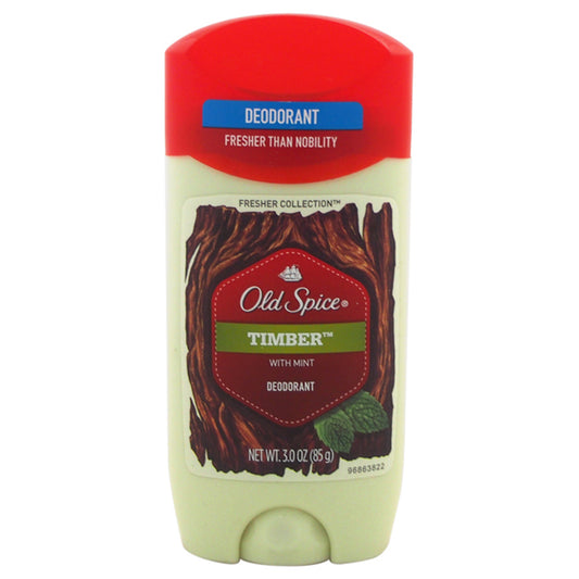 Timber Fresher Collection Deodorant by Old Spice for Men - 3 oz Deodorant Stick