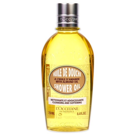 Almond Shower Oil by Loccitane for Unisex 8.4 oz Shower Oil