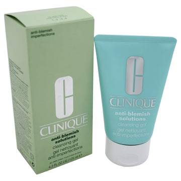 Anti-Blemish Solutions Cleansing Gel - All Skin Types by Clinique for Unisex 4.2 oz Gel