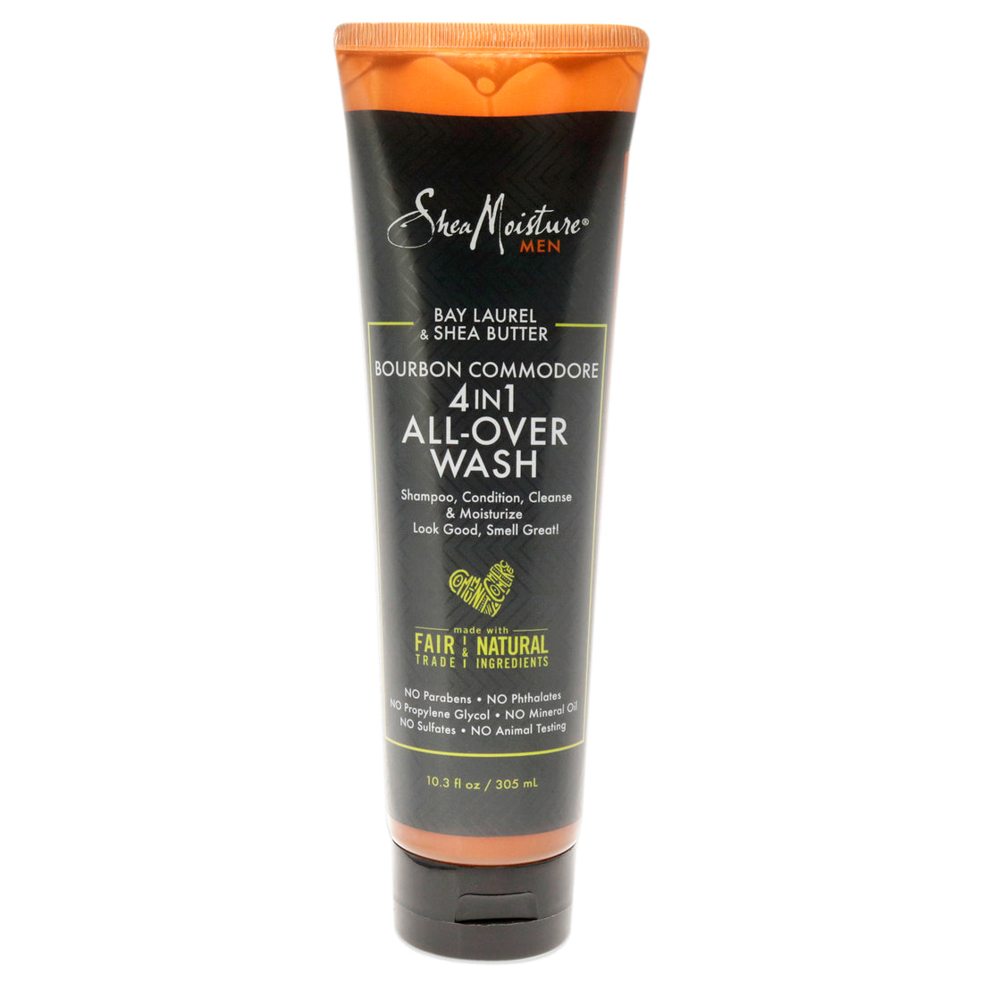 Bay Laurel and Shea Butter Bourbon Commodore 4-In-1 All-Over-Wash