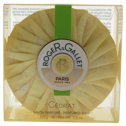 Cedrat by Roger & Gallet for Unisex - 3.5 oz Bar Soap