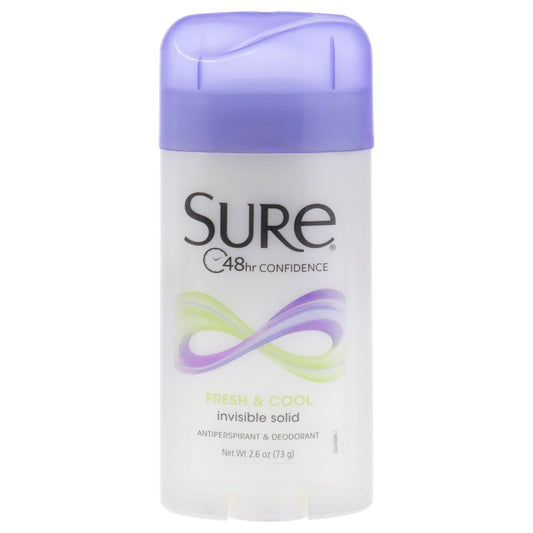 Invisible Solid Anti-Perspirant Deodorant - Fresh Scent by Sure for Unisex - 2.6 oz Deodorant Stick