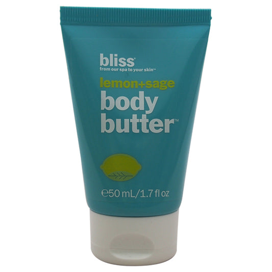 Lemon + Sage Body Butter by Bliss for Unisex - 1.7 oz Body Butter