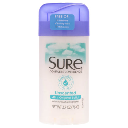 Original Solid Anti-Perspirant Deodorant - Unscented