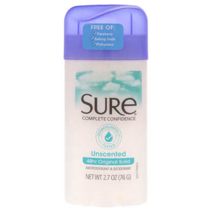 Original Solid Anti-Perspirant Deodorant - Unscented
