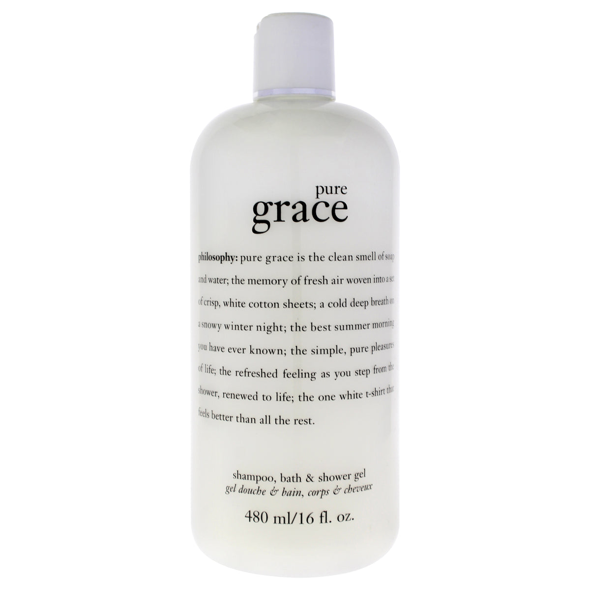 Pure Grace Shampoo, Bath and Shower Gel