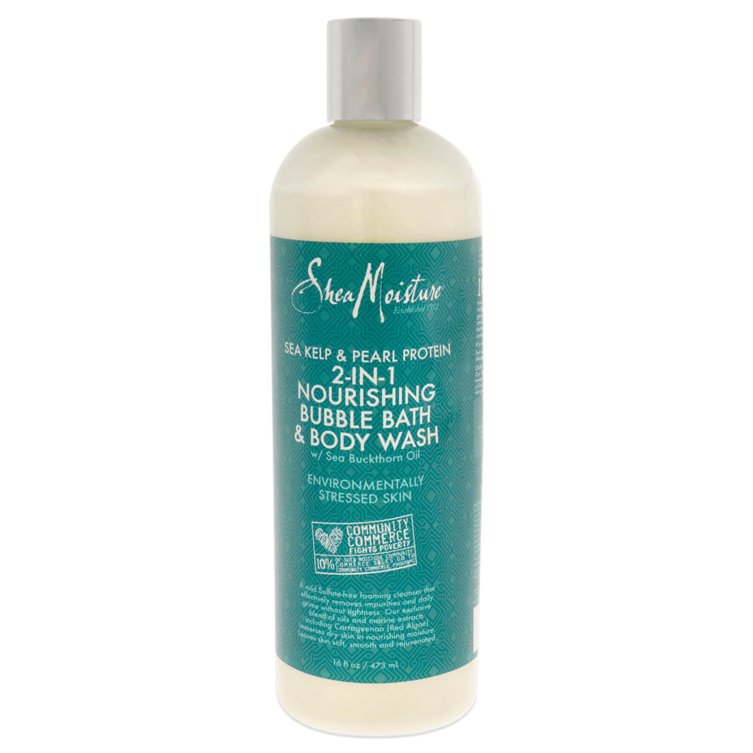 Sea Kelp and Pearl Protein 2-In-1 Nourishing Bubble Bath and Body Wash