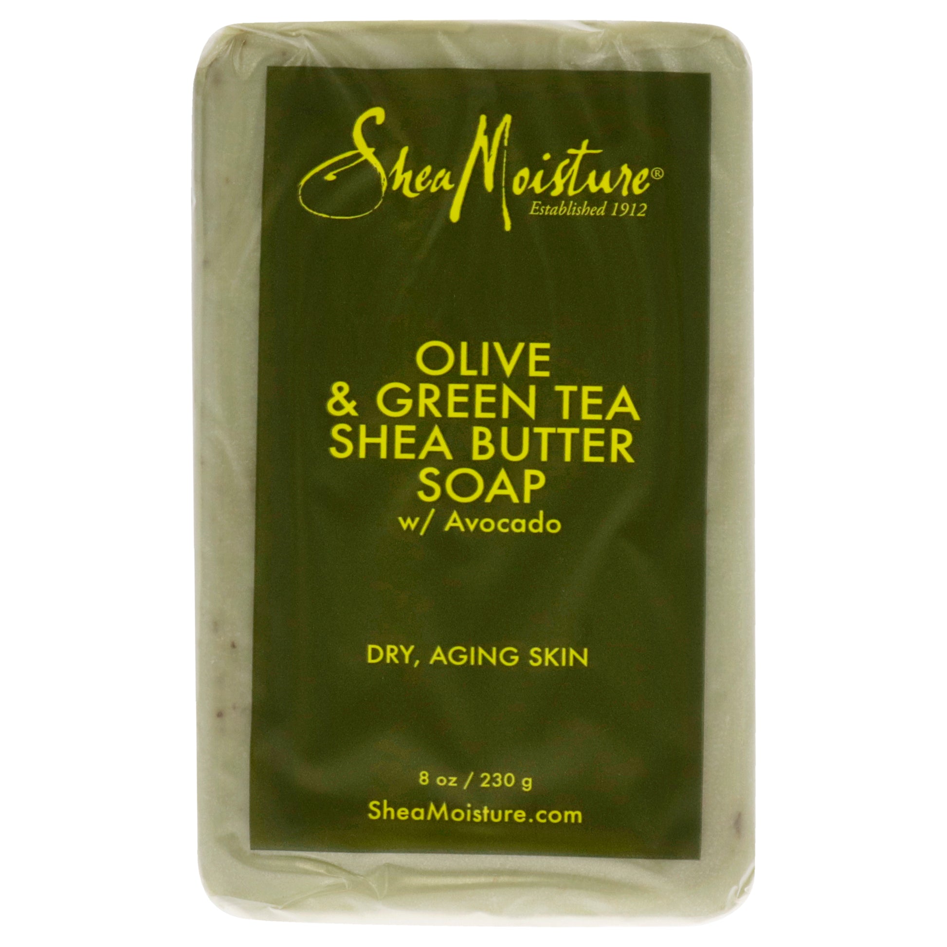 Shea Moisture Olive & Green Tea Shea Butter Soap-Anti Aging & Ultra Moisturizing