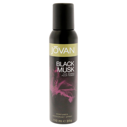 Black Musk by Jovan for Women - 5 oz Deodorant Spray