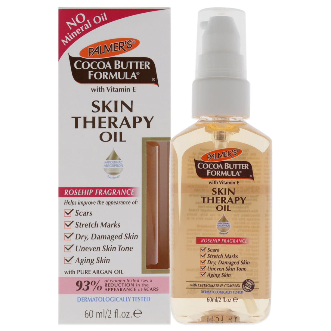 Cocoa Butter Formula Skin Therapy Oil With Vitamin E - Rosehip Fragrance