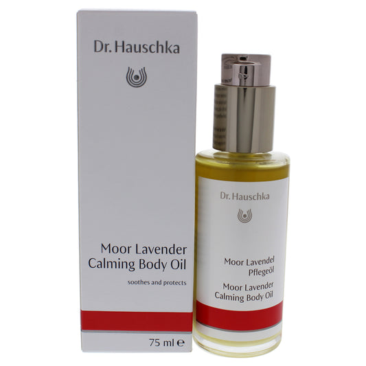 Moor Lavender Calming Body Oil by Dr. Hauschka for Women - 2.5 oz Body Oil